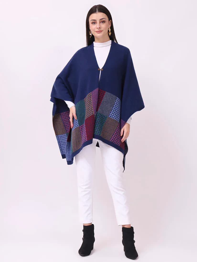 Midnight Tartan Cape