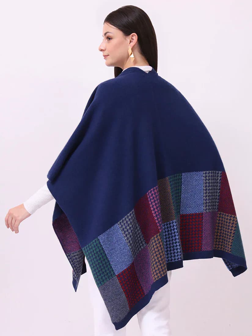 Midnight Tartan Cape