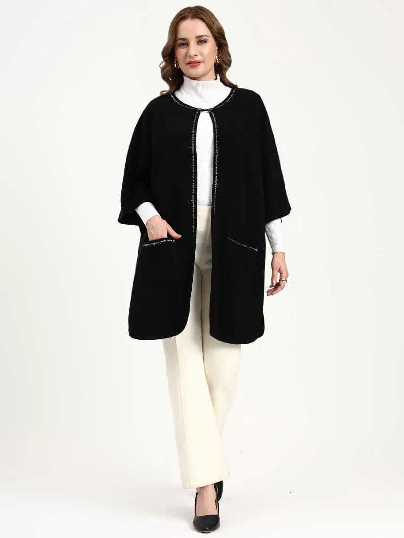 Noir Crest Cape
