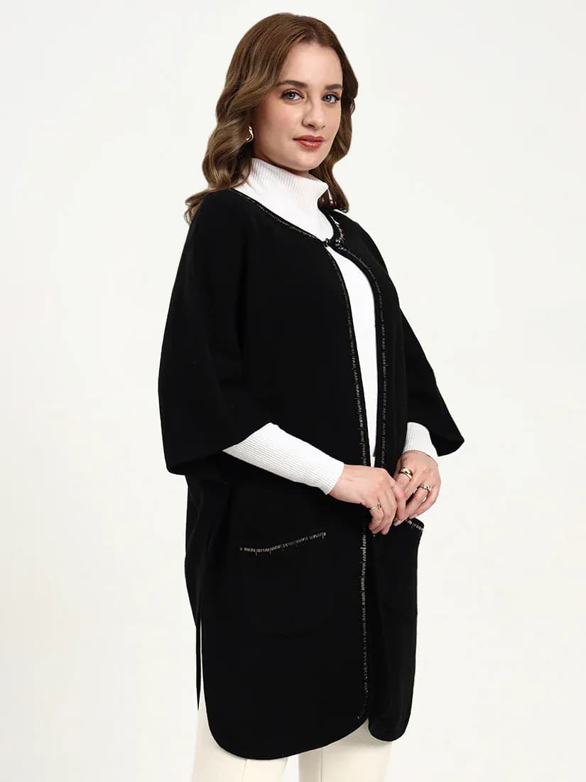 Noir Crest Cape