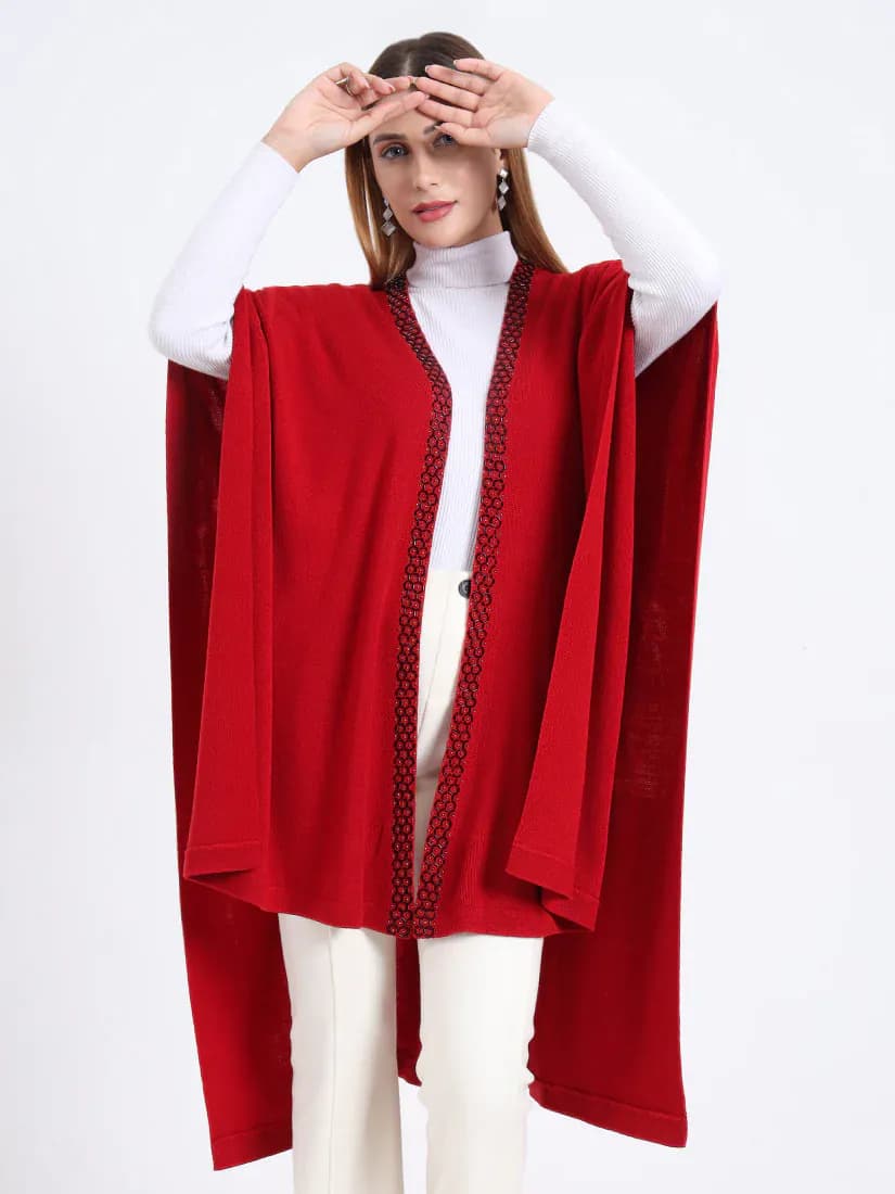  Scarlet Weave Cape
