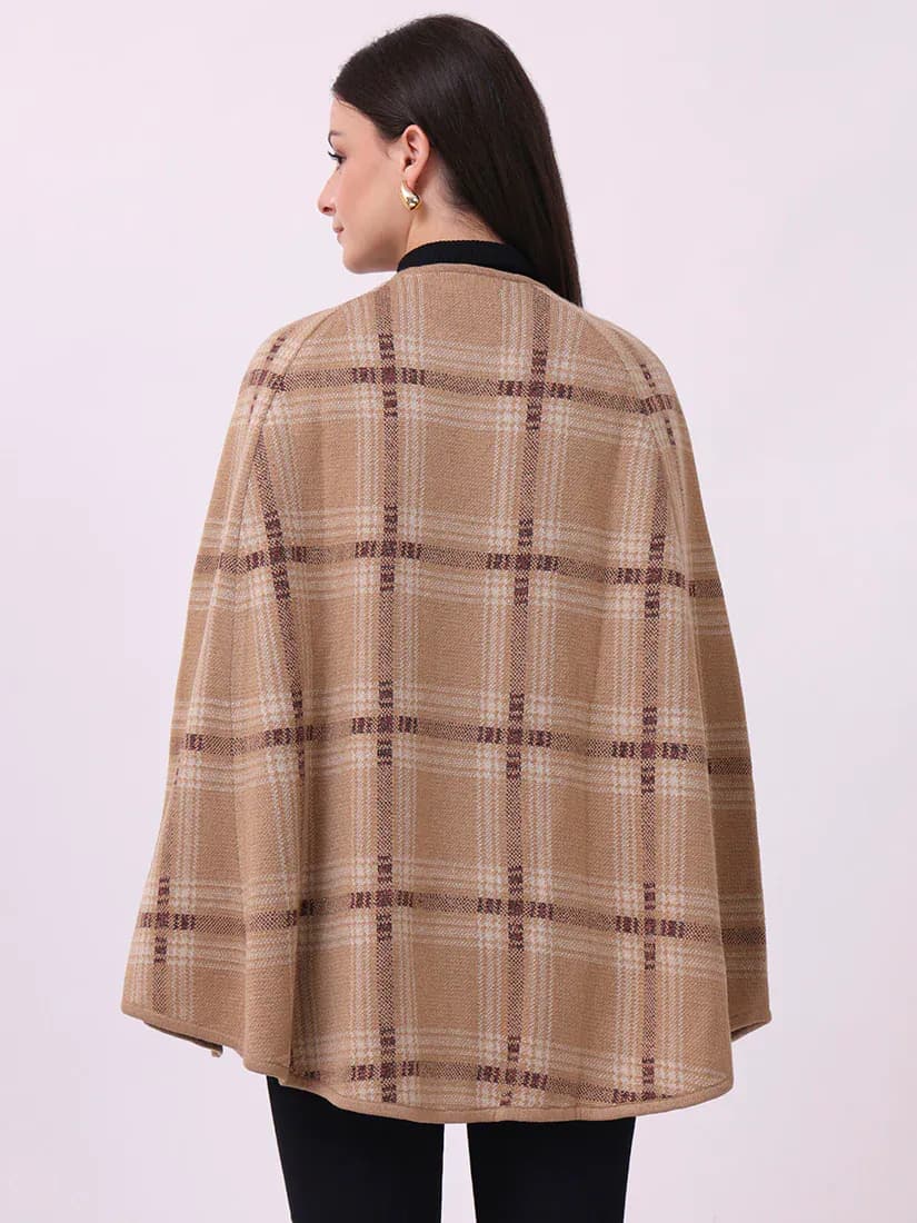  Stone Check Cloak