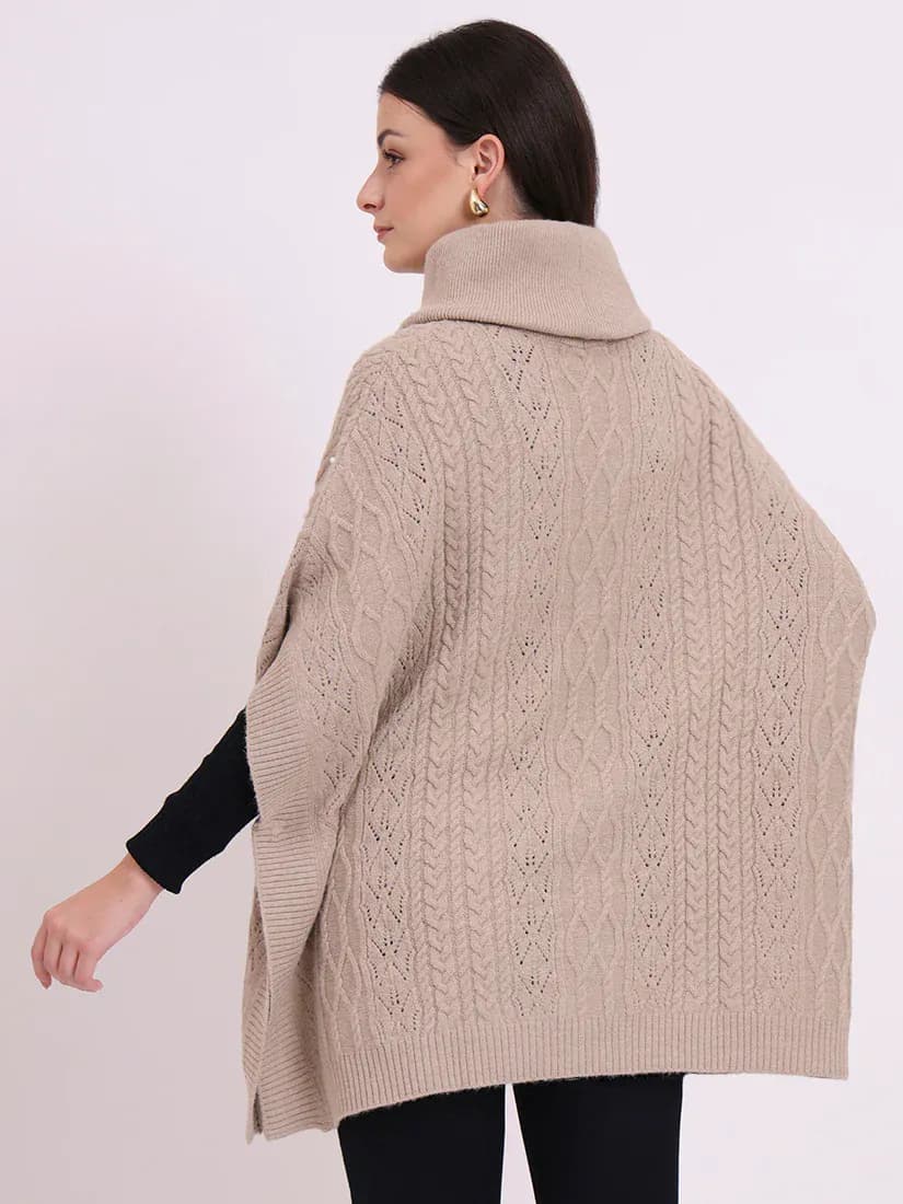 Sand Pearl Poncho