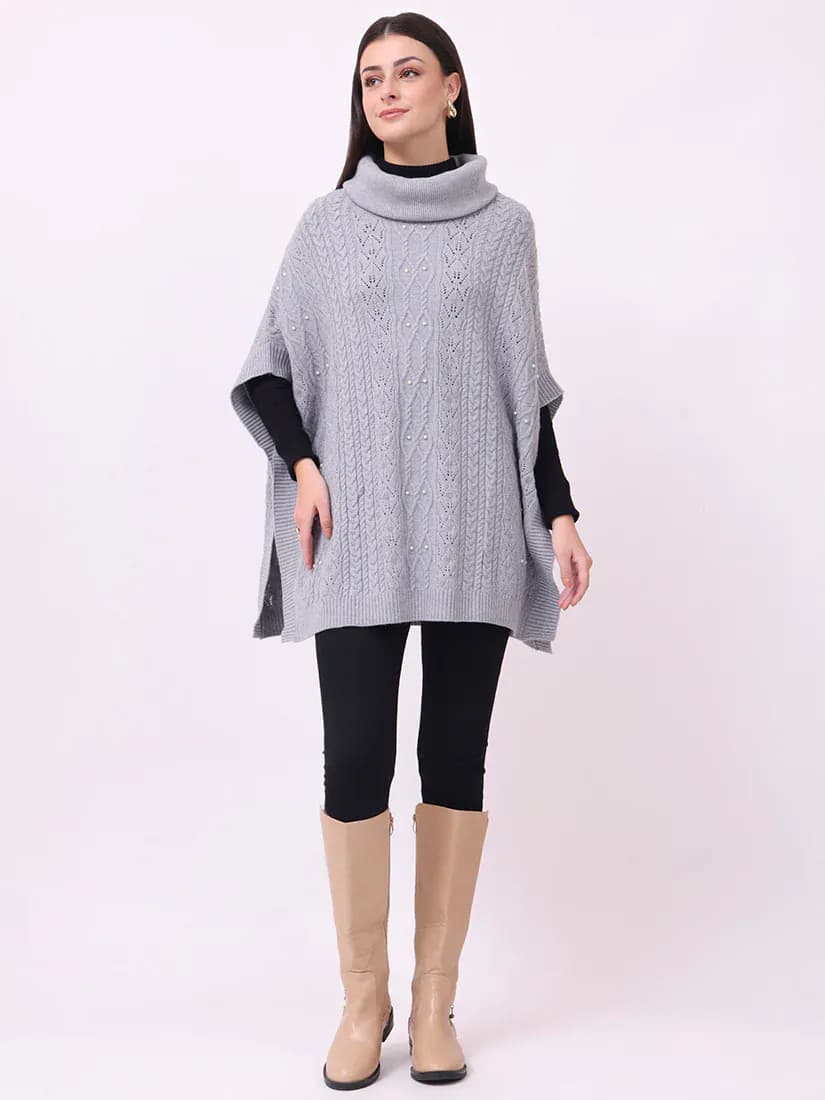 Mist Pearl Poncho