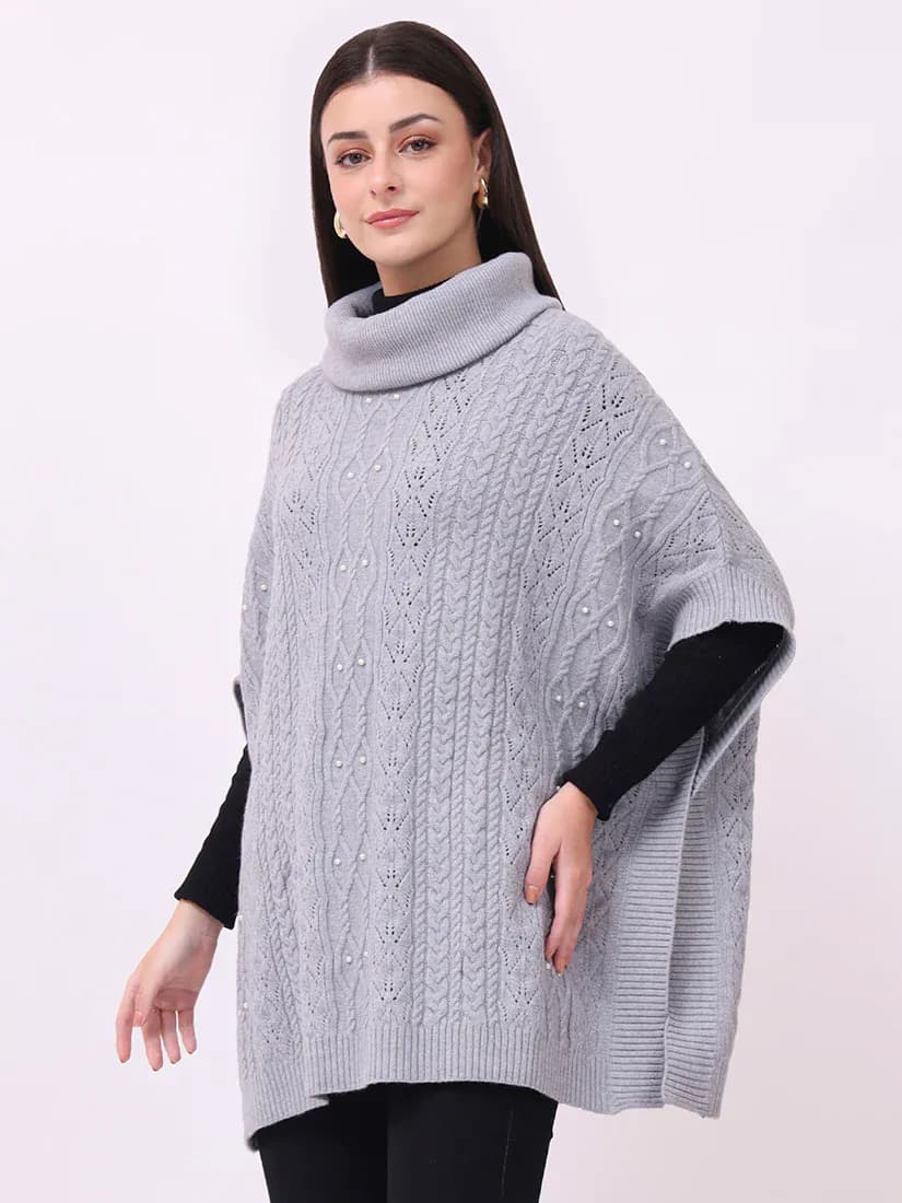 Mist Pearl Poncho