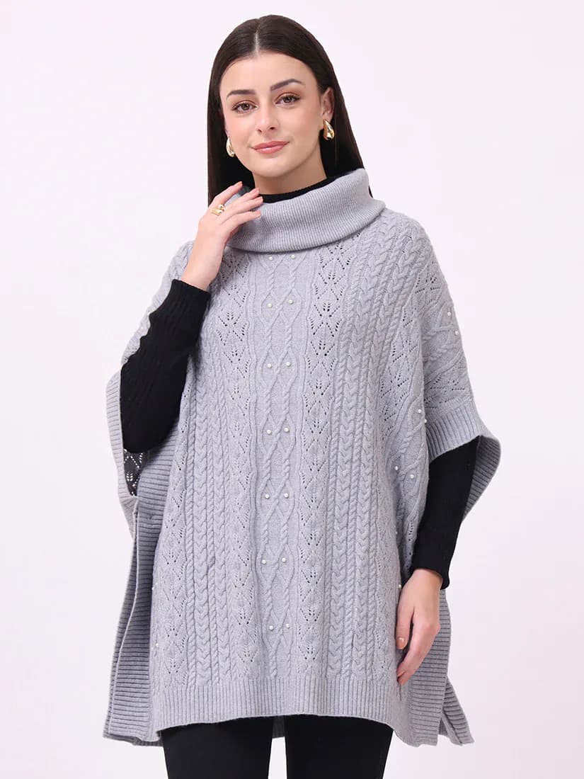 Mist Pearl Poncho