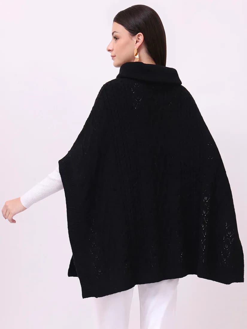 Midnight Pearl Poncho