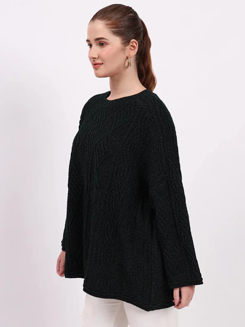  Noir Heritage Cable Knit