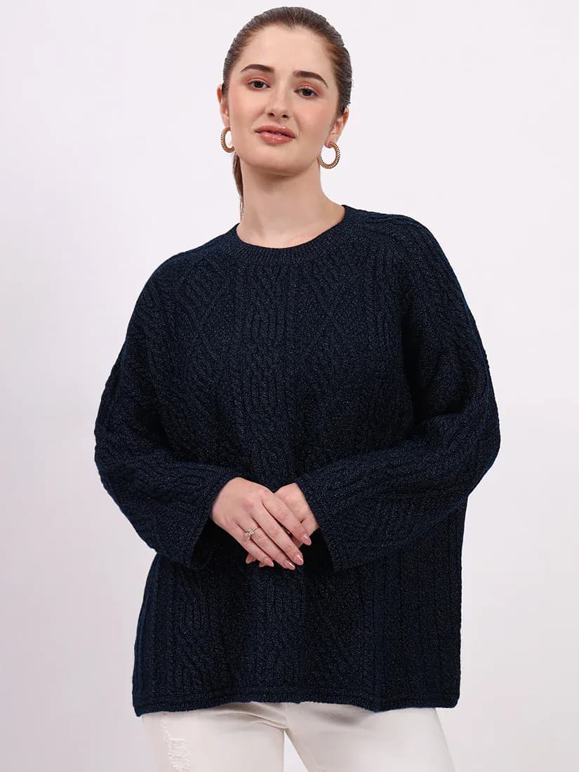  Deep Horizon Cable Knit