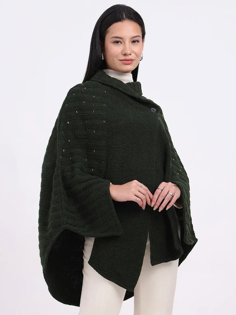 Forest Luster Poncho