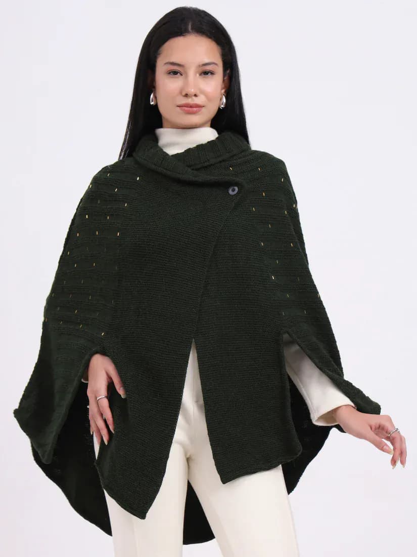 Forest Luster Poncho