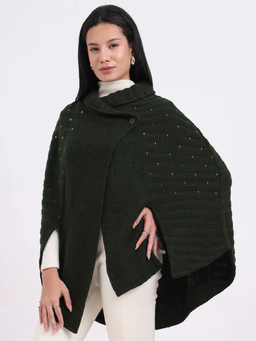 Forest Luster Poncho