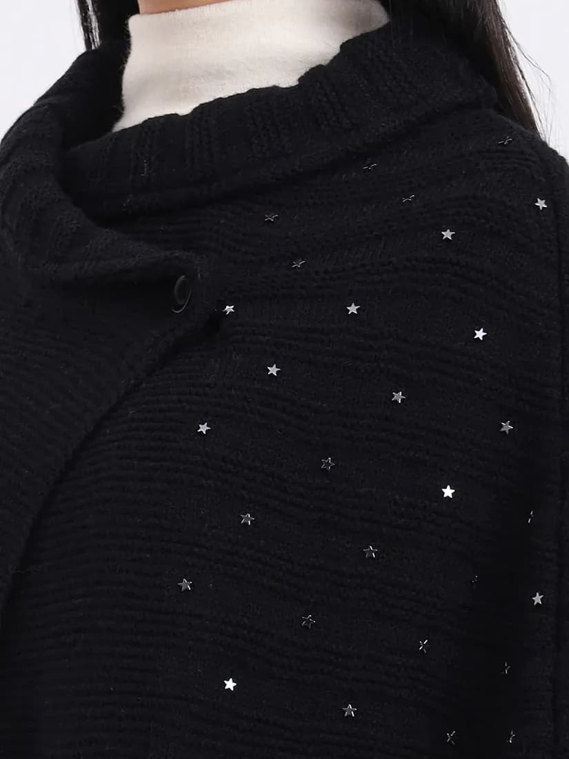 Midnight Gleam Poncho