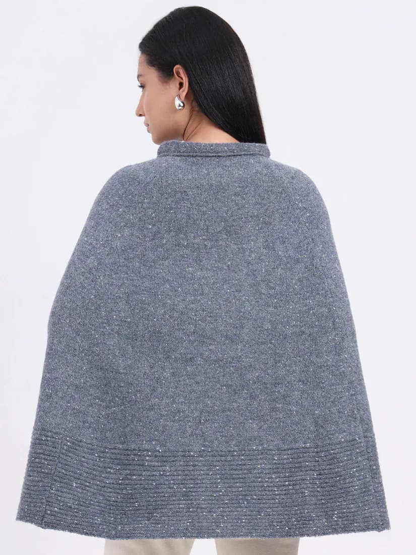 Azure Radiance Poncho