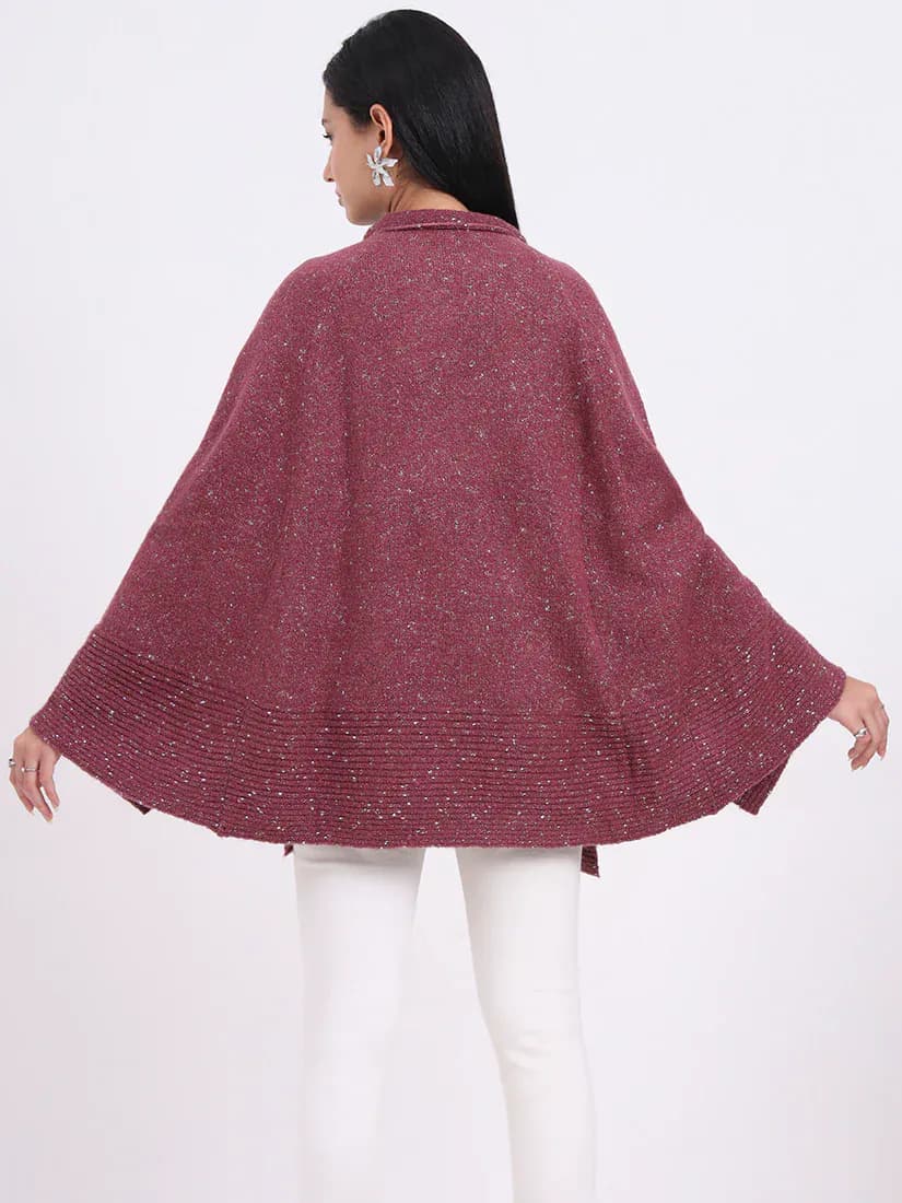 Rosé Gleam Poncho