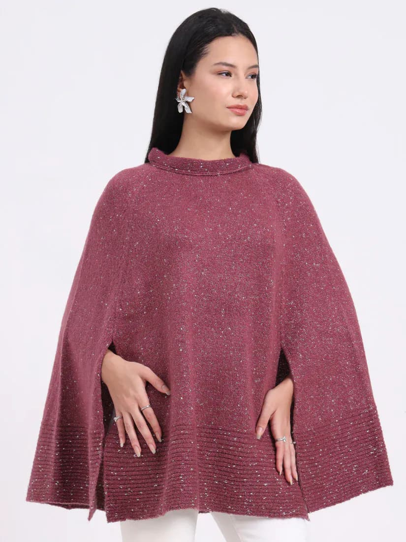  Rosé Gleam Poncho