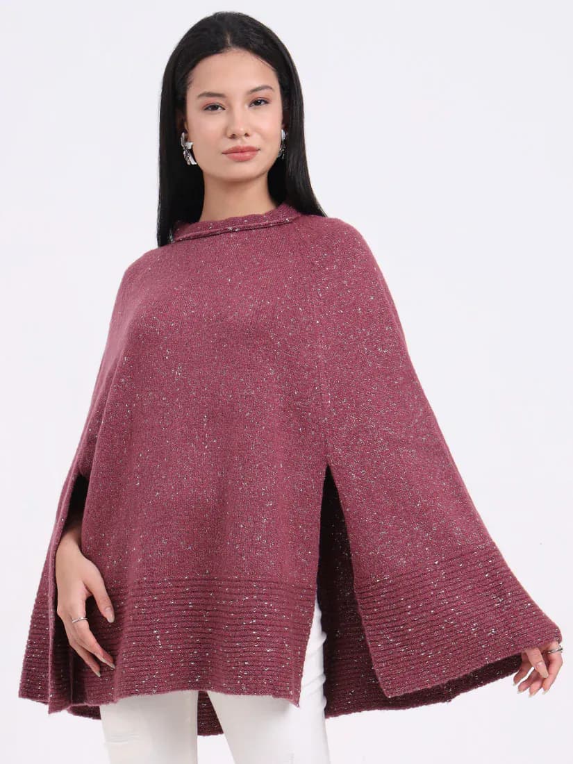  Rosé Gleam Poncho
