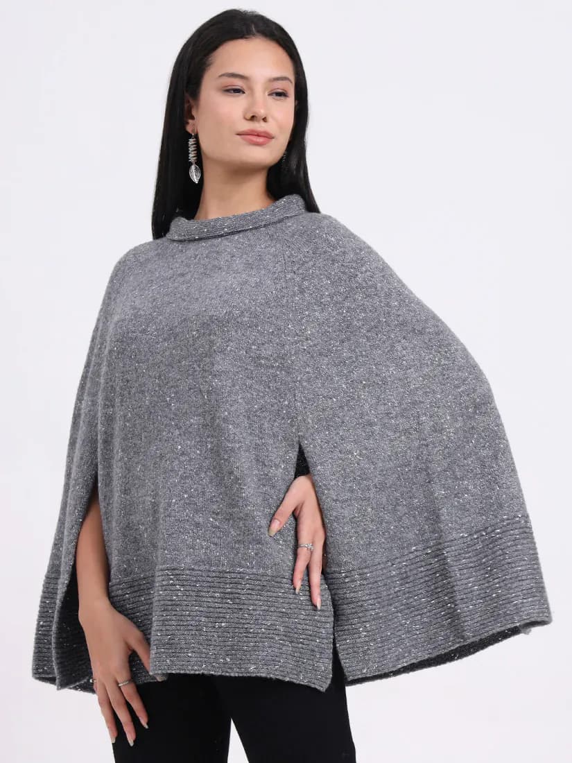  Moonlit Shimmer Poncho