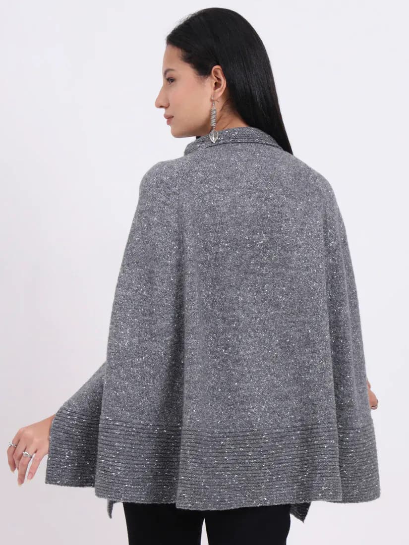  Moonlit Shimmer Poncho
