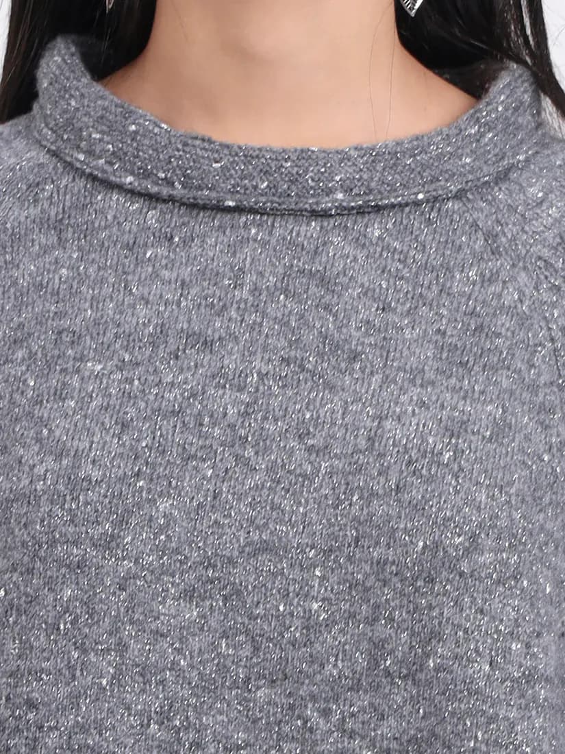  Moonlit Shimmer Poncho