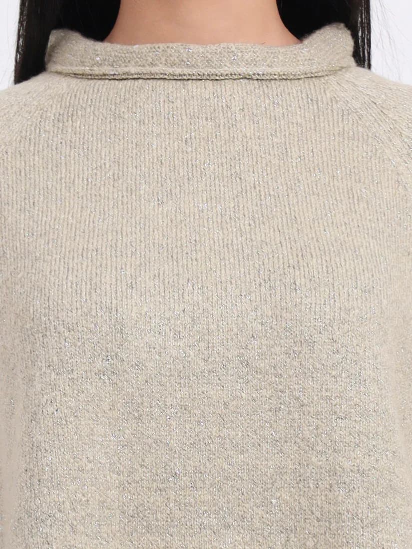Luster Veil Poncho