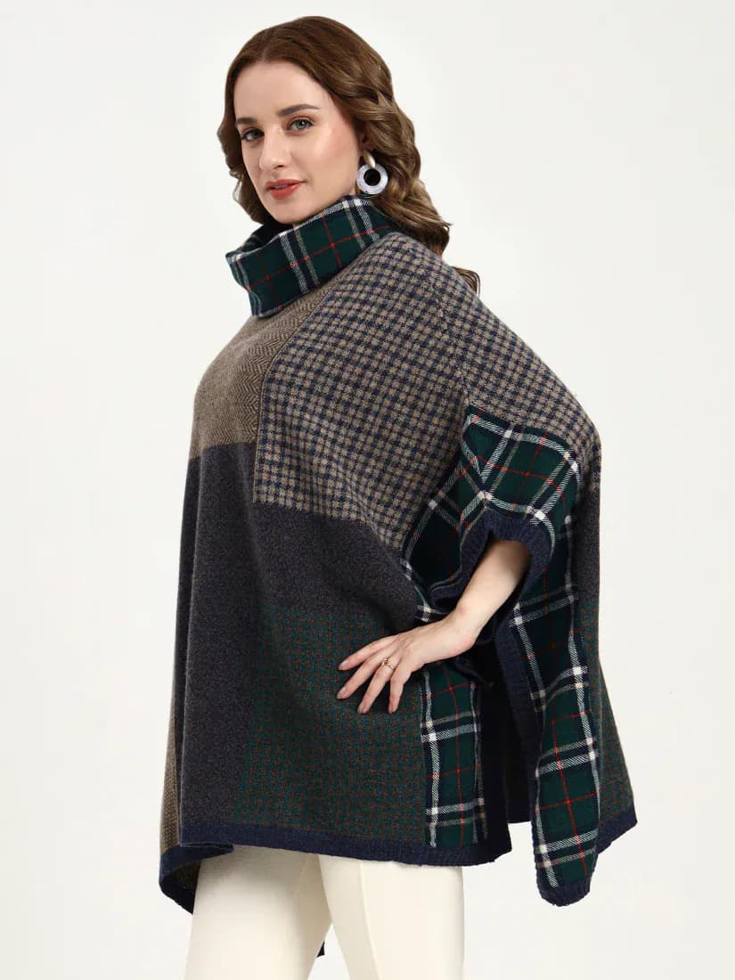  Ocean Mosaic Poncho