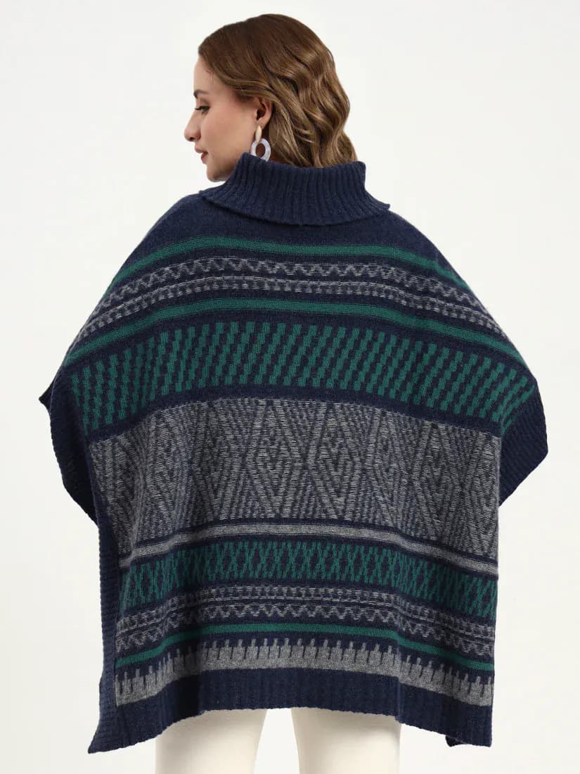  Midnight Rowan Poncho
