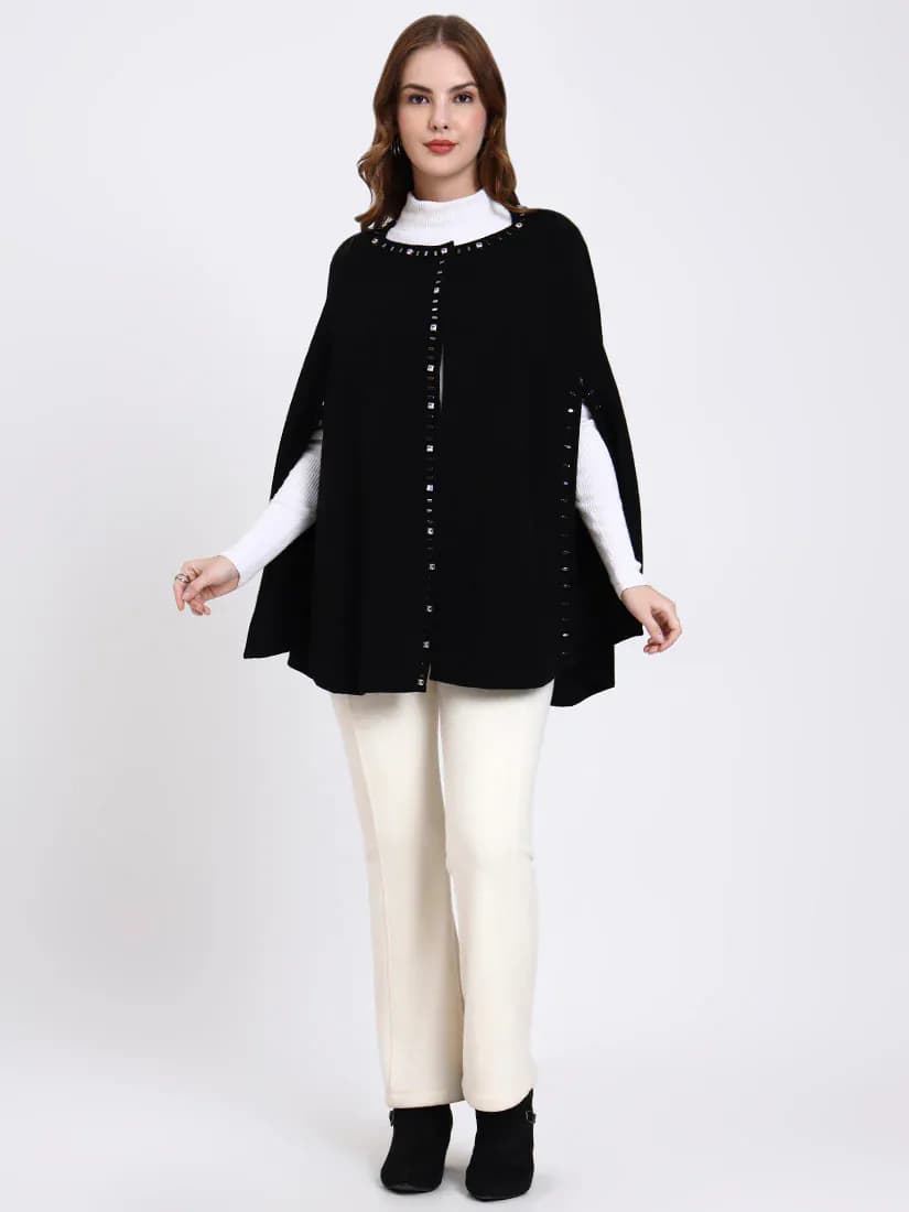  Noir Celeste Poncho