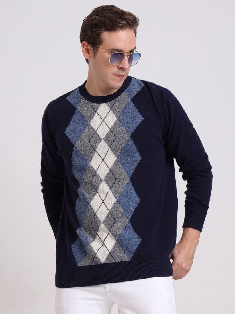 Argyle Crest in Sapphire
