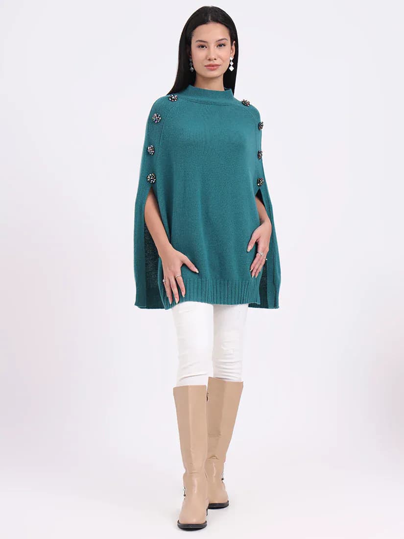  Alpine Mist Poncho