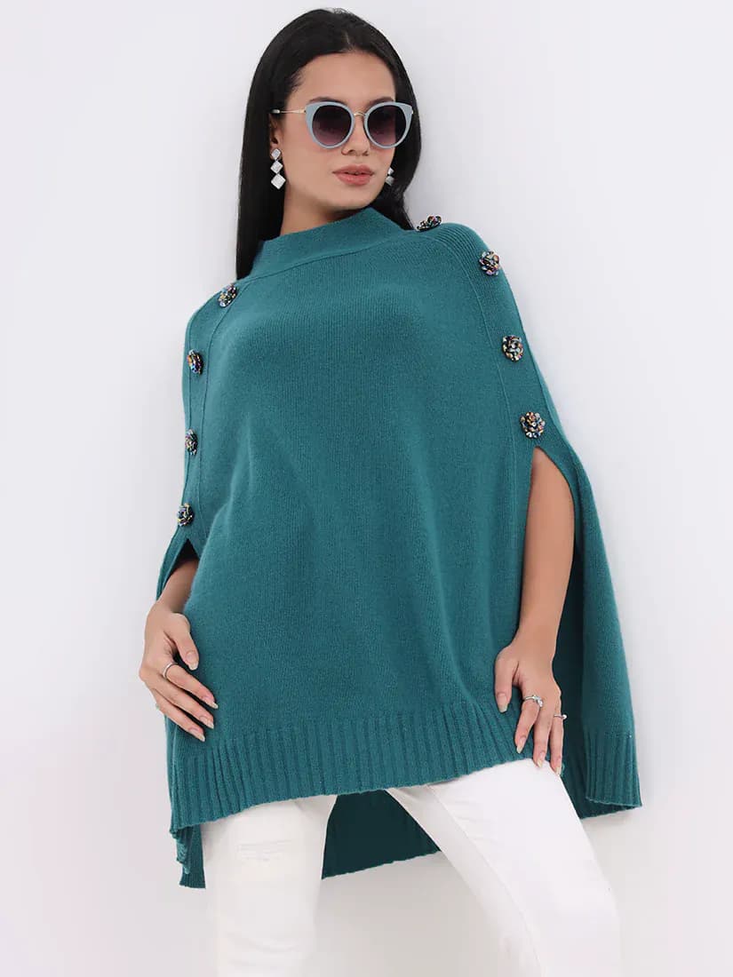  Alpine Mist Poncho