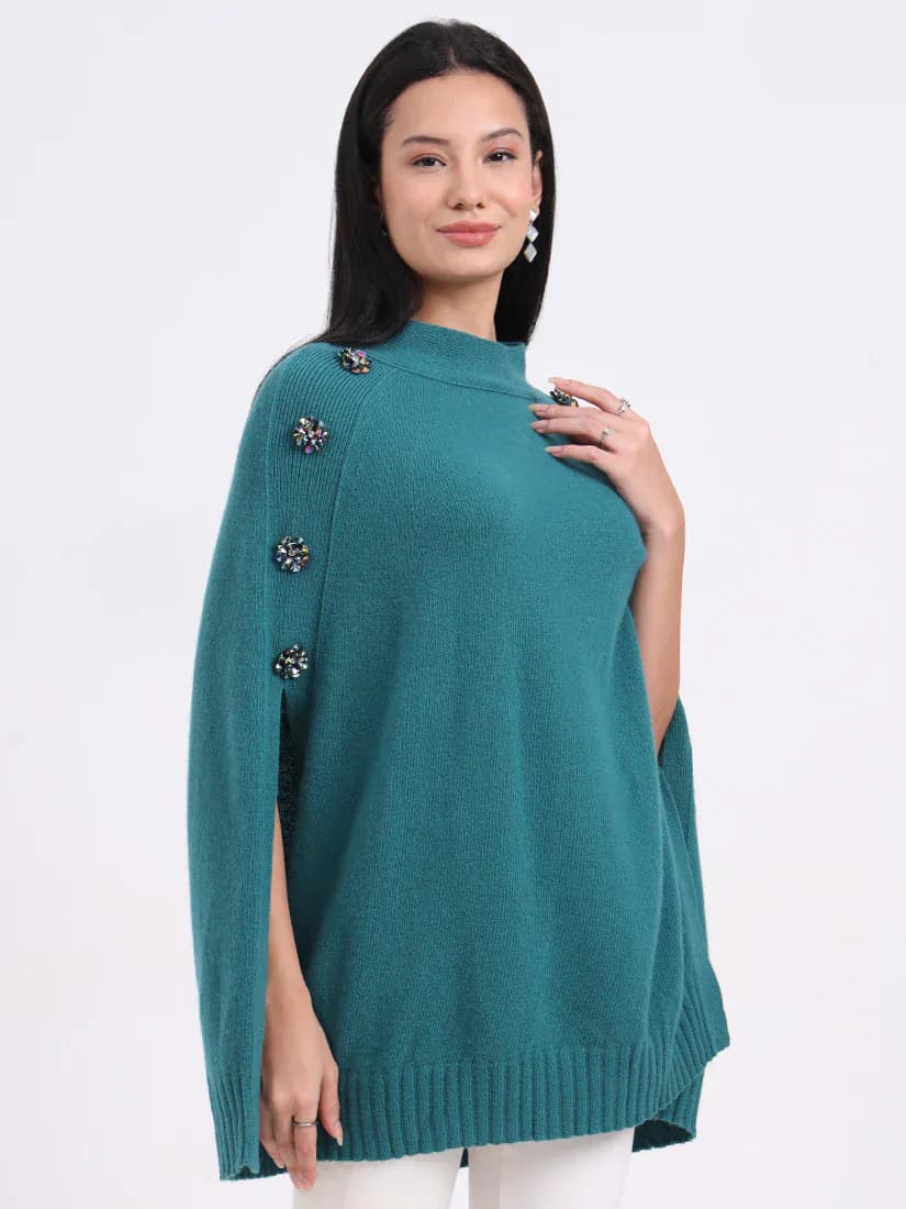  Alpine Mist Poncho