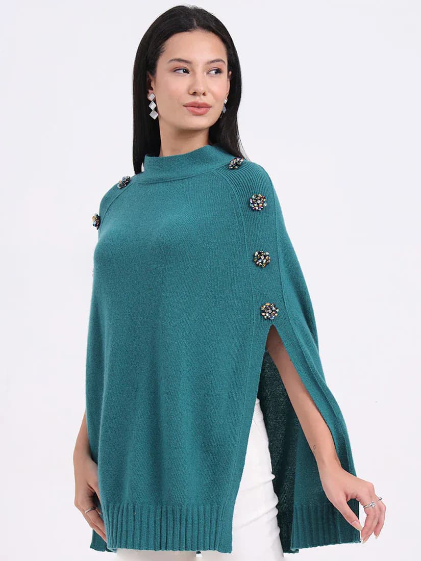  Alpine Mist Poncho