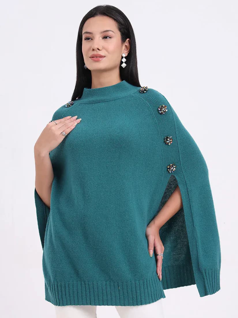  Alpine Mist Poncho