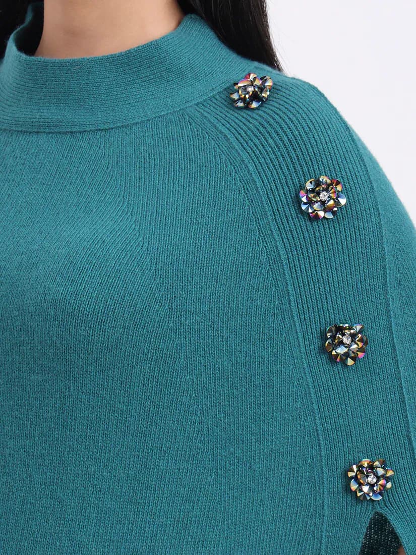  Alpine Mist Poncho