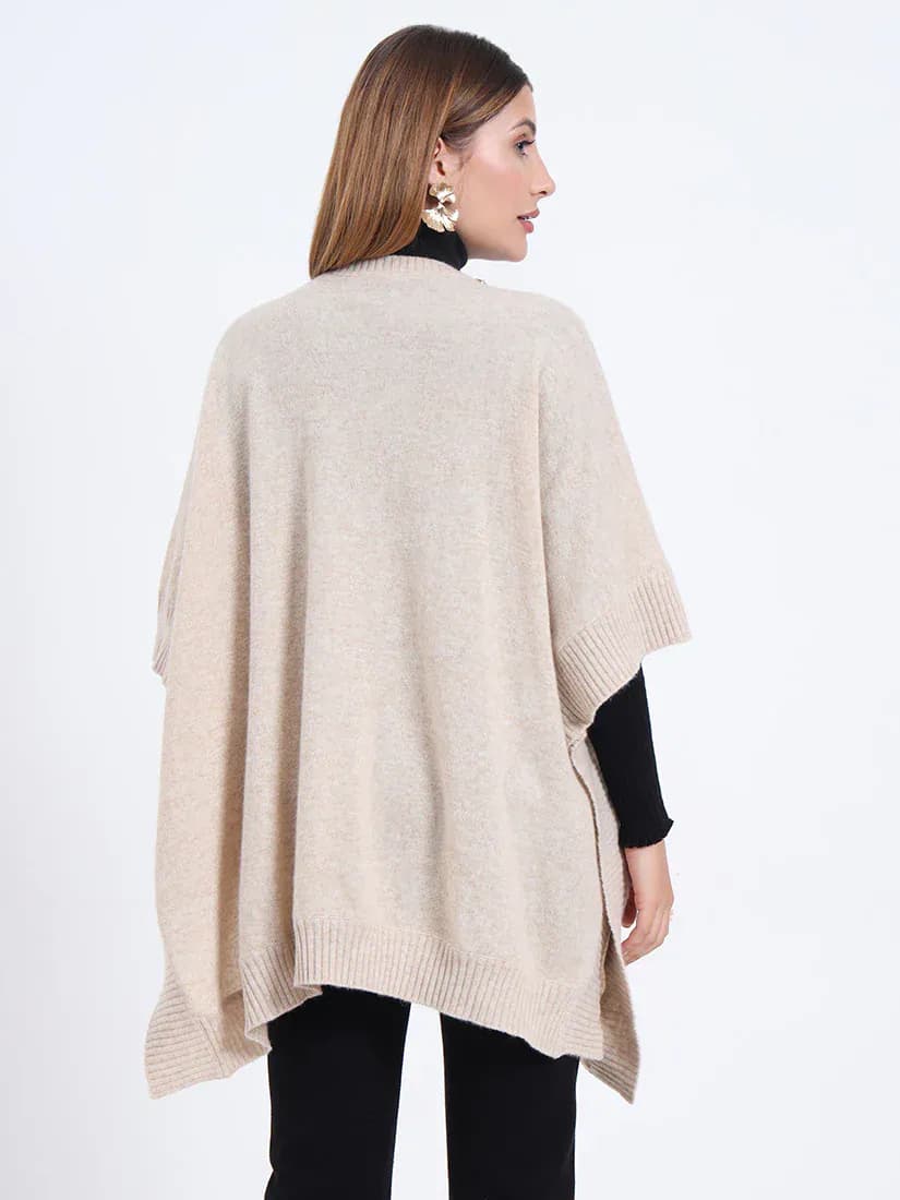  Ivory Aura Poncho
