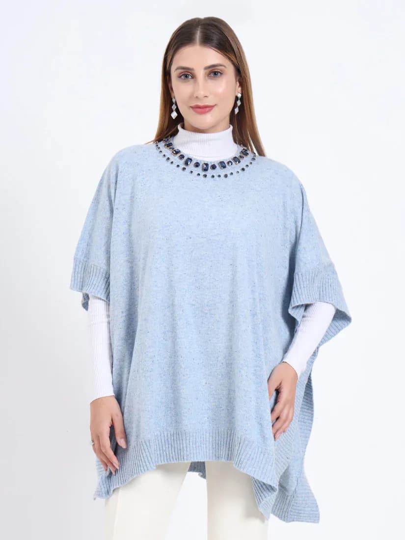  Sky Aura Poncho
