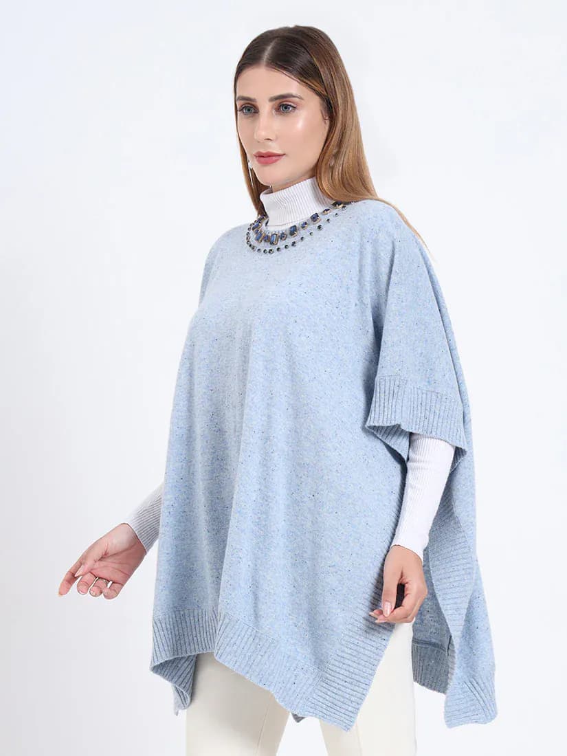  Sky Aura Poncho