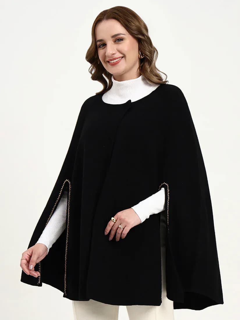 Noir Prestige Poncho
