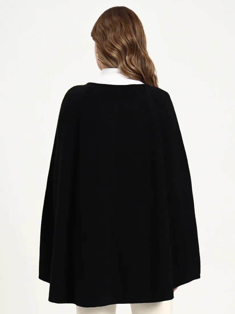Noir Prestige Poncho