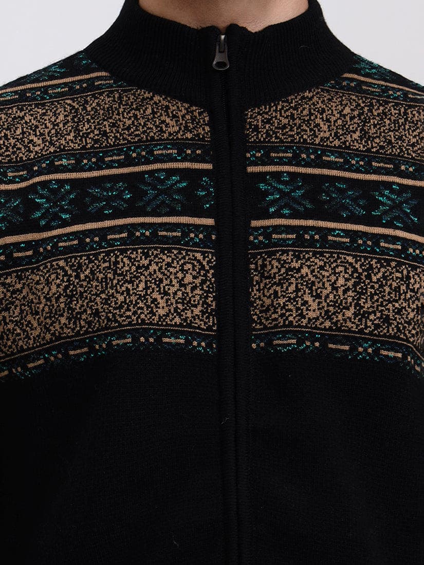 Obsidian Crest Zipper
