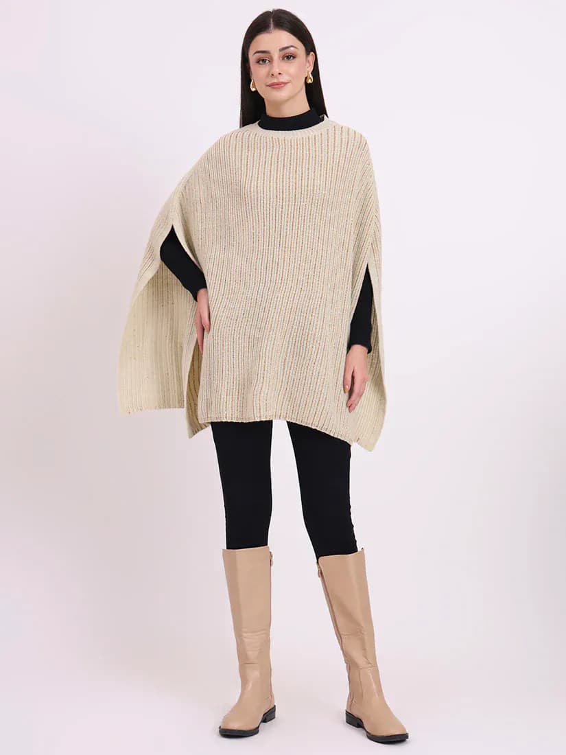  Ivory Haven Poncho