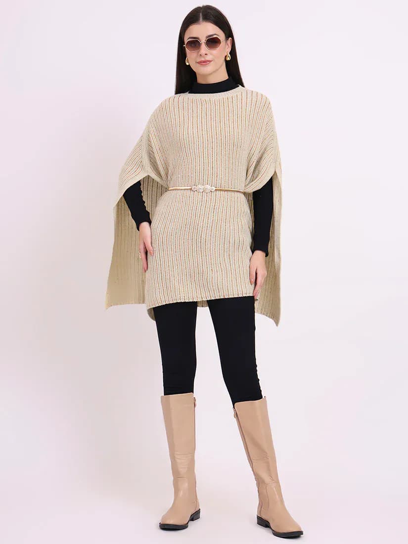  Ivory Haven Poncho