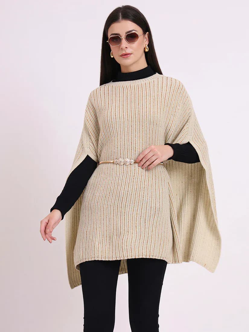  Ivory Haven Poncho