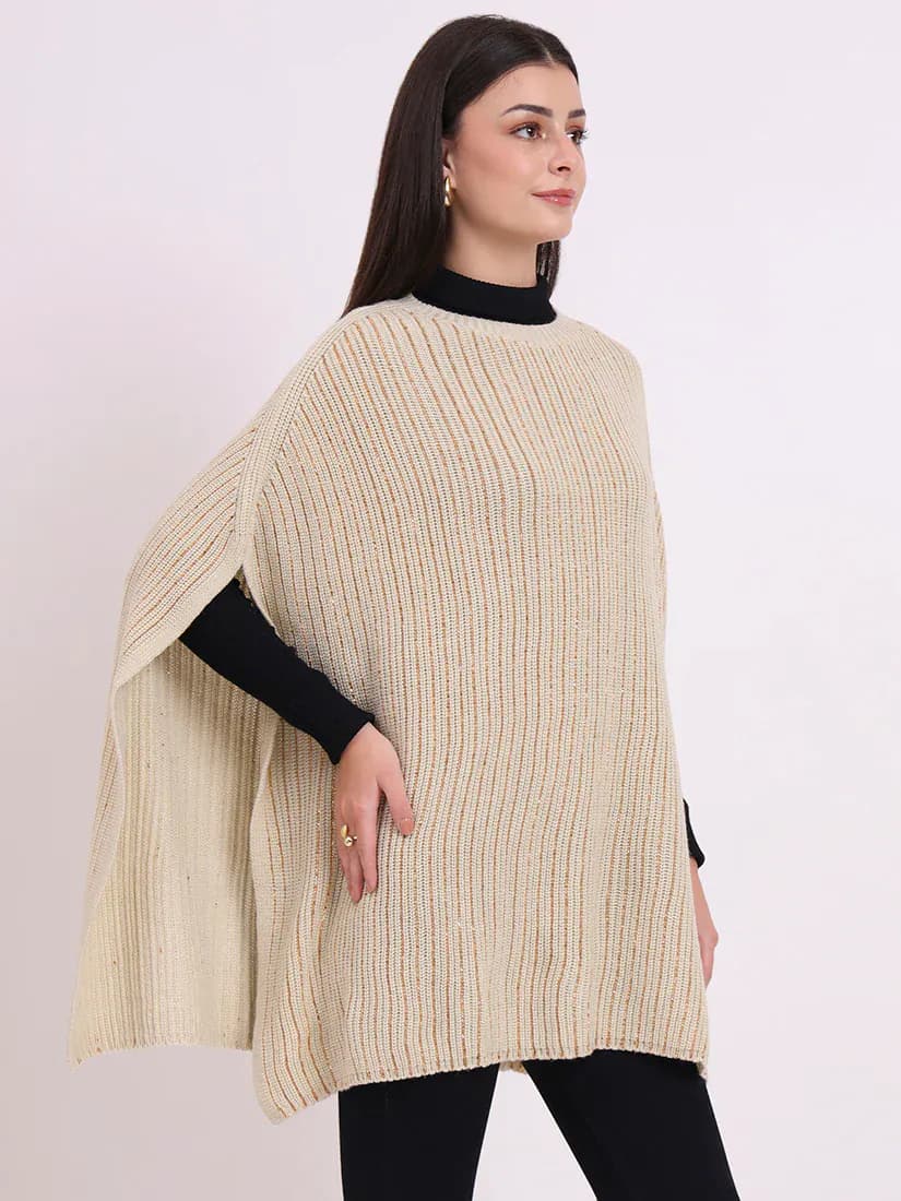  Ivory Haven Poncho