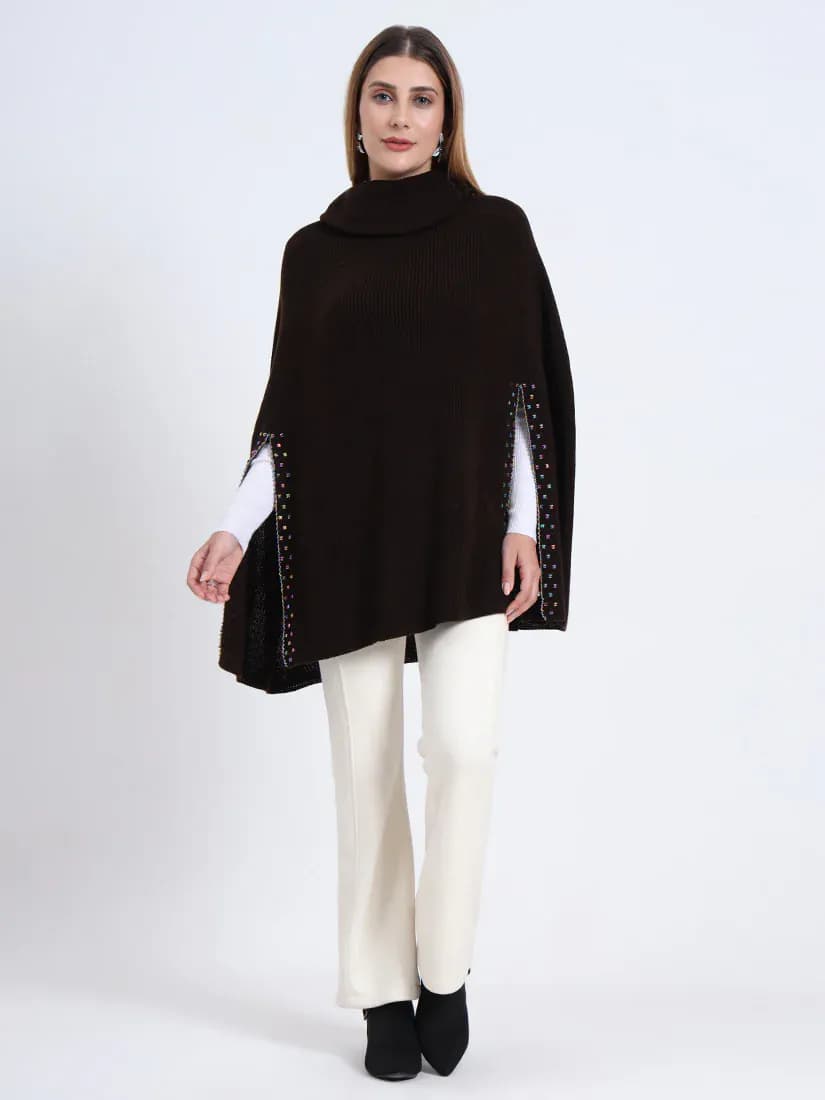 Mocha Essence Poncho