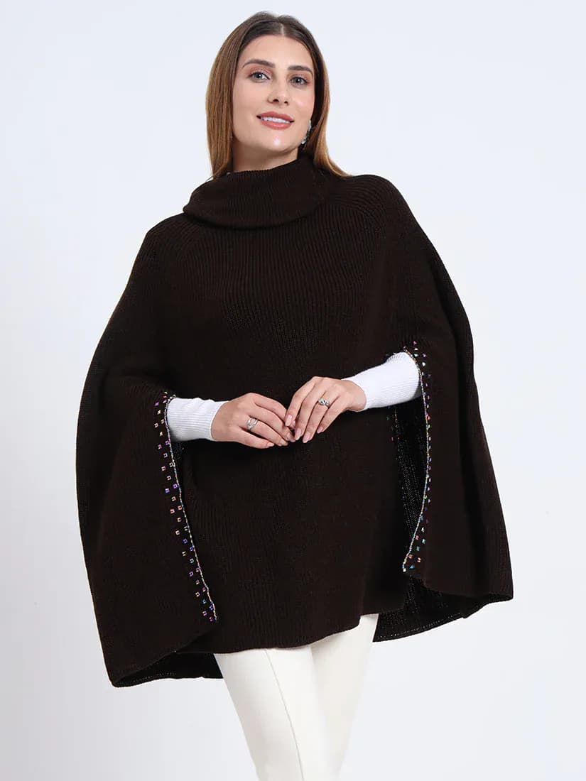 Mocha Essence Poncho