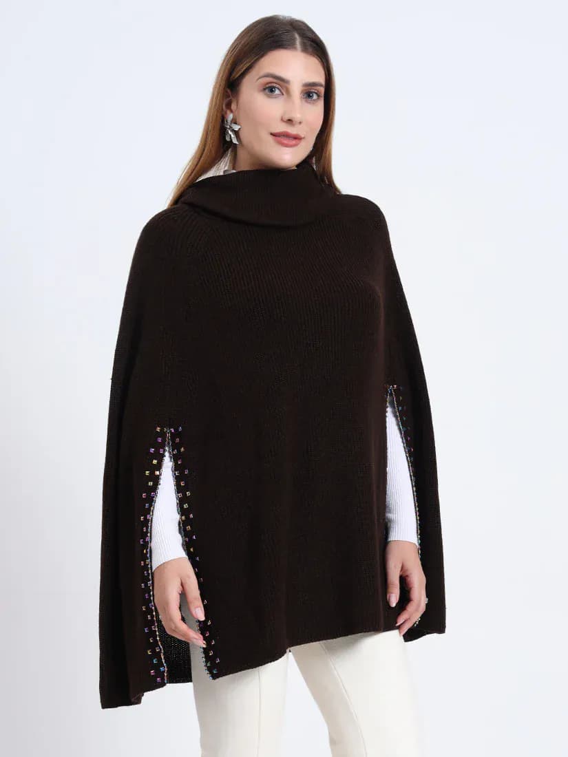 Mocha Essence Poncho