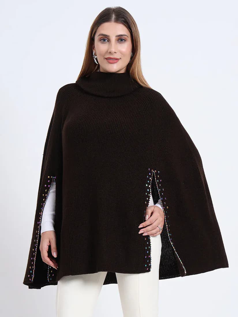 Mocha Essence Poncho
