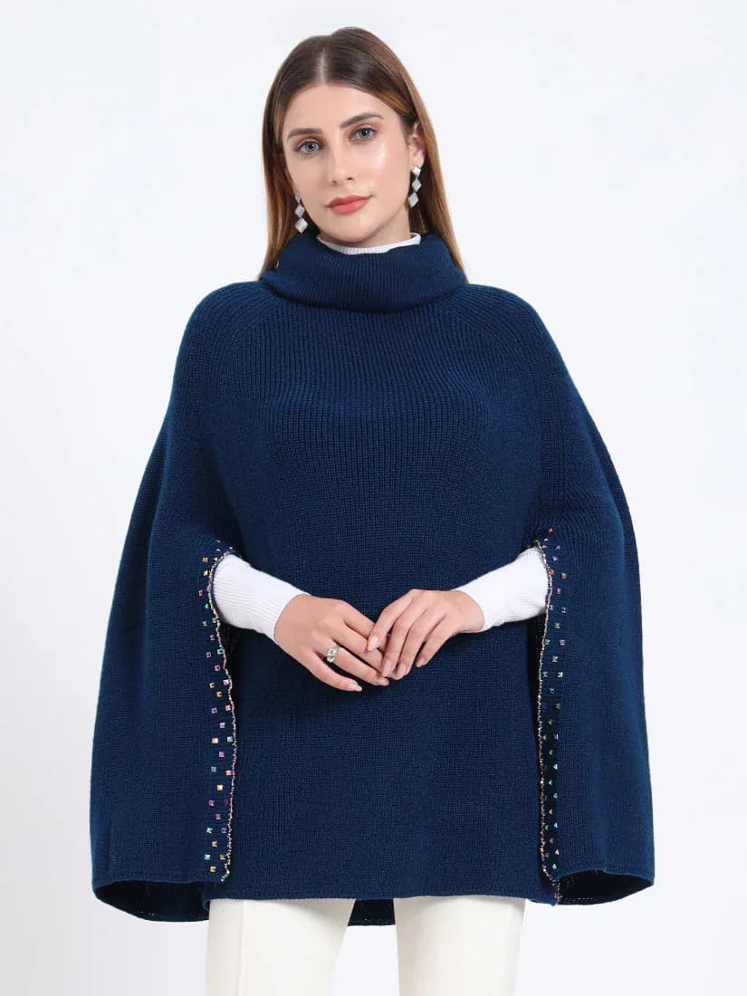  Cobalt Aura Poncho
